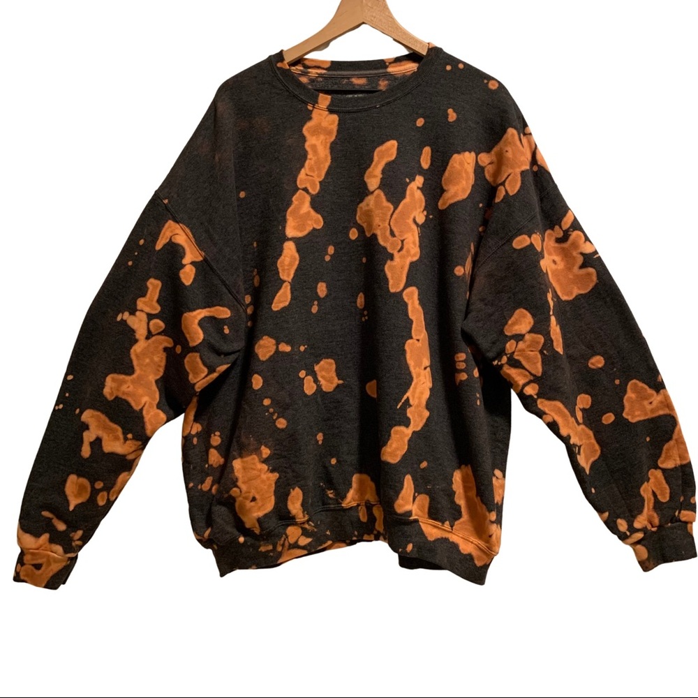 Reverse Tie Dye Sweatshirt